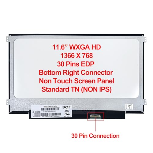 Image of AUO New 11.6 inch B116XTN02.3 LED LCD Screen 1366x768 WXGA HD Matte