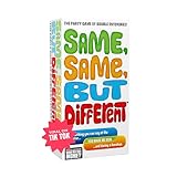 Same Same But Different by Relatable, Adult Games for Game Night Social Gatherings, Includes 350 Cards, 8 Dry Erase Markers, 8 Dry Erase Cards, and Instructions