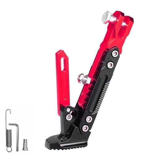 Motorrad Seitenständer für Aprilia RSV4 Factory APRC ABS RSV4R RF,Motorrad Einstellbare Kickstand Seitenstütze Stativ Seitenh Motorrad Seitenhalterung Zubehör,C