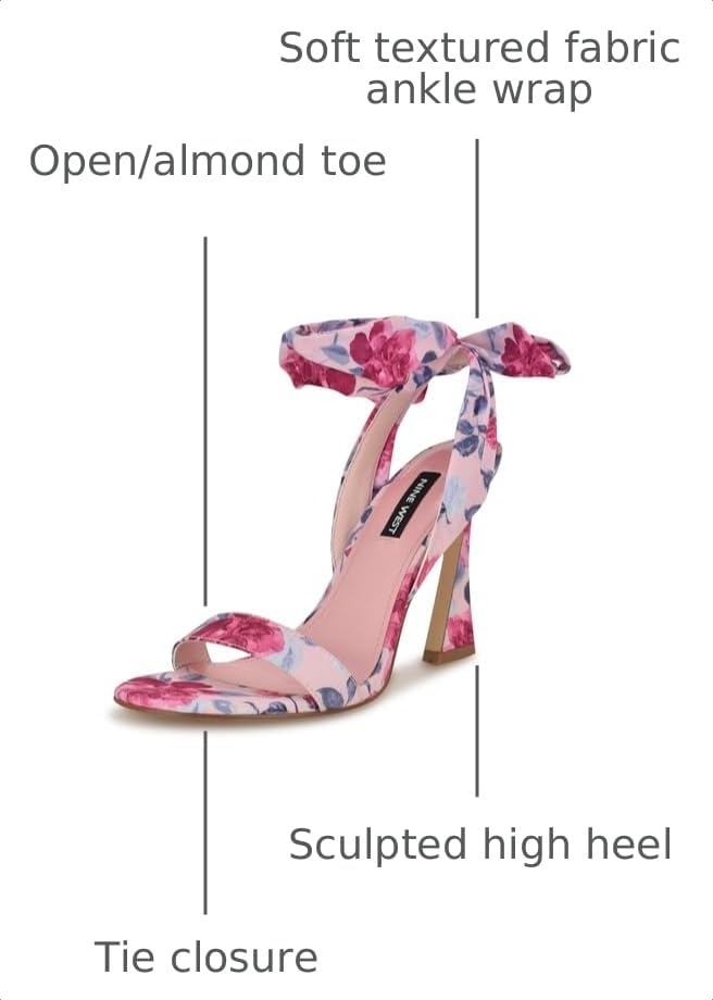 Image of Nine West Kelsie Gladiator Sandals with Ankle Wrap