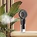 Water Lord Fan, Water Sprayer Fan - Travel Fan | Portable Rechargeable Small Adjustable 4 Speed Travel Humidifier Fan with Long Battery D