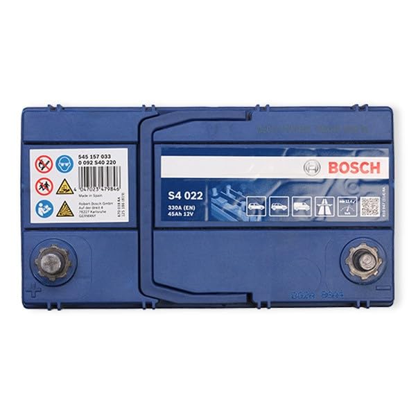 Batería Bosch 45Ah 330A soluciona los fallos de arranque en frío 4
