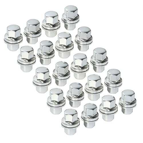 RRD500290 - Tuercas de aleación de acero, compatibles con Land Ro-ver Sport 2005-2013, Discovery LR3 LR4 2004-2014, Ran-ge Rover L322 2006-2012, 20 unidades para LR068126