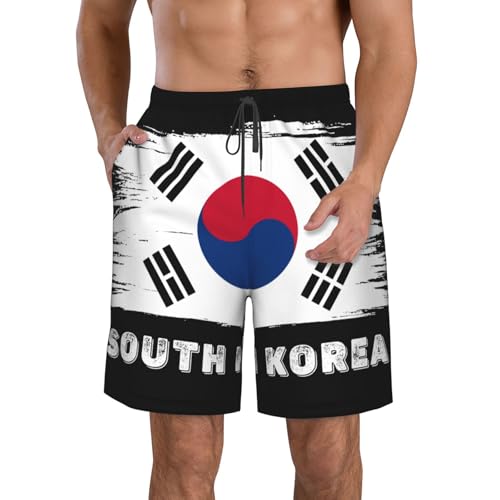 Samoa Samoan Flag Beach Board Shorts Men's Swim Trunks Drawstring Shorts