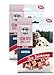 Hund und günstig Kaufen-BALU Hundesnacks, Hunde Leckerlis fettarm, mit Huhn und Rind, für große und kleine Hunde, ideal für Training, Steak Bites BBQ Snack,2 x 200 g Beutel (400)