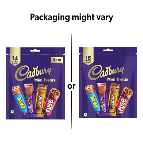 Image of Cadbury Assorted Mini Treats Chocolate Bars, 126.7 g