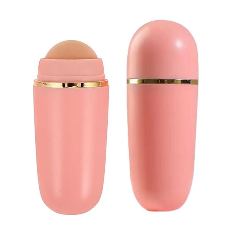 GUBB Oil-Absorbing Volcanic Stone Face Roller, Facial Skincare Tool Oil Control Roller for Oily Skin Care.-image-16