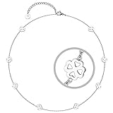 ✅ KOMBINIERBAR: Kombiniere die BonnyBliss Kleeblatt Kette mit vielen weiteren Halsketten von BONNYBIRD und erstelle deine individuelle Multilayer Kette.