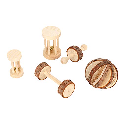 Brinquedos de Madeira para SM Pets - Hamster, Bit, Guiné Play e Dentes Molares