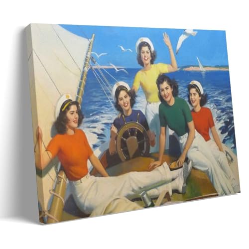 Póster de Andrew Loomis de 1938 de Andrew Loomis, representando a los quintillizos de Dionne, 6 pósteres, impresión artística para pared, lienzo, idea de regalo, para habitación, estilo marco estético
