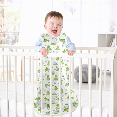 Image of vvfelixl Bright Funny Dinosaurs Baby Sleeping Bag Sleep Sack,Baby Wearable Blanket Sleep Suit for 0-6 Months