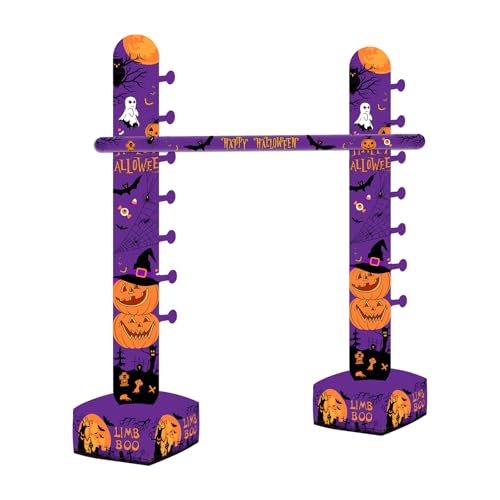 Seenelling Halloween Inflatable Limbo for Adults 59 Inch Spooky Party Games Carnival Engage Your Guests Decoration for Halloween Indoor Outdoor Picnic Decor