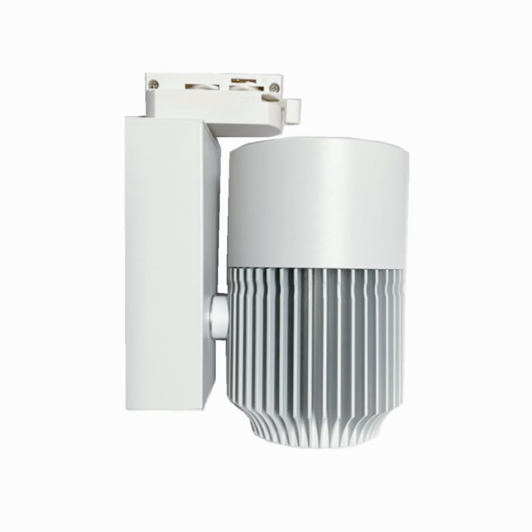 ONSSI Foco de Carril LED 30W G8002 Monofásico (PACK10) Blanco Neutro Alta Luminosidad Foco Led de Techo, Iluminación Comercial