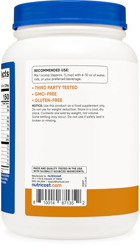 Image of Nutricost Whey Protein Isolate (Chocolate Peanut Butter, 2 Pound) Protein Powder