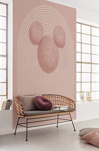 Komar Disney IADX5-051 Non-Woven Photo Wallpaper Mickey Arc Dimensions 250 x 280 cm (W x H) - Rose Fleece Satin Surface - Image 4