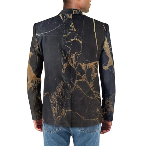 TODIYADDU Mens Casual Blazers with Pockets Ugly Christmas Cardigan Long Sleeve Open Front Work Office Jackets Blazer Suit3