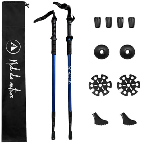 Bâton de marche polyvalent et pliable pour vos sorties outdoor en montagne