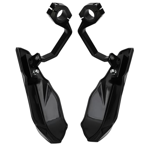 Image of Motorcycle Handguards 7 /8 inch and 1 1 /8 inch Hand Guard Protection Universal for YZ 125 YZ 85 YZ 65 TTR125 TTR50 TTR 110 PW 50 CRF110 CRF50 CRF125 CRF 70 Dirt Pit Bike ATV Black