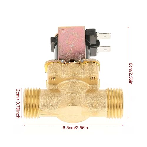 Interrupteur pour le contrôle de l'eau 1/2" avec électrovanne DC 12V - 5