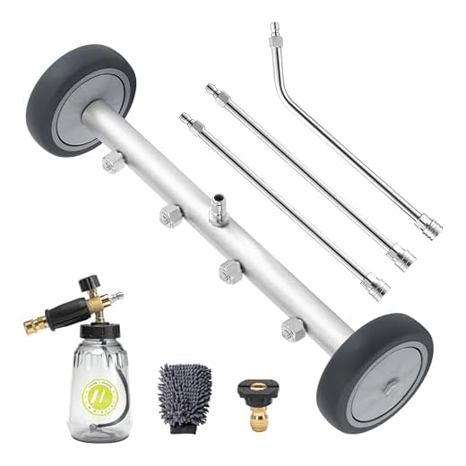Powerful Undercarriage Pressure Washer Attachment