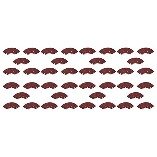 Abrasif triangulaire Delta 93mm grain 240 lot de disques de ponçage auto-agrippant - 2