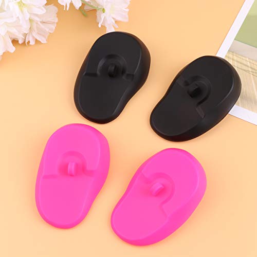 Tofficu 3 Pares Com Capa de Orelha de Silicone à Prova D' água Corante Corante para Colorir Tampa d
