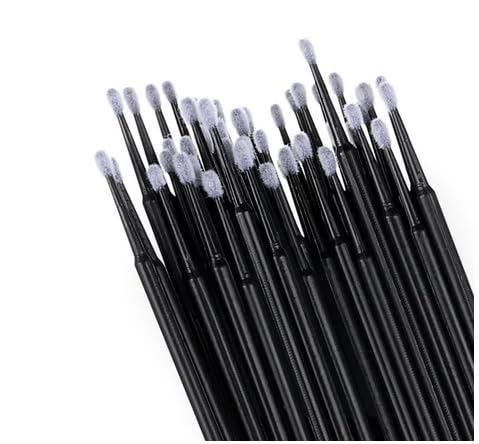 AmeriCan Goods Dental Microbrush White Dispenser with 200/Pcs Black 0.5mm Ultra Fine Micro Applicator Brushe Tips Microswabs with Dispenser, TFHKD629