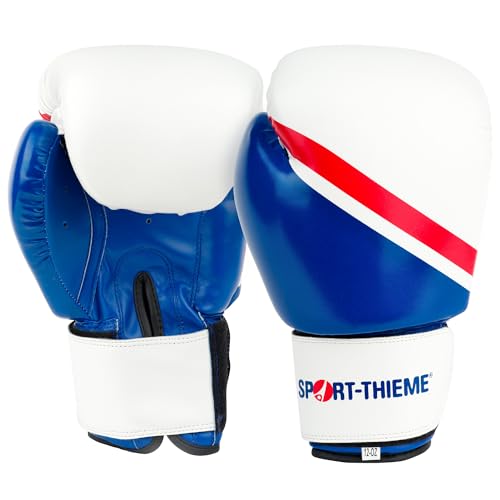 Sport-Thieme Boxhandschuhe Sparring | Optimierter Schutz, Extra Polsterung, Atmungsaktiv, Abwaschbar | Paar | PU, Eva-Schaum