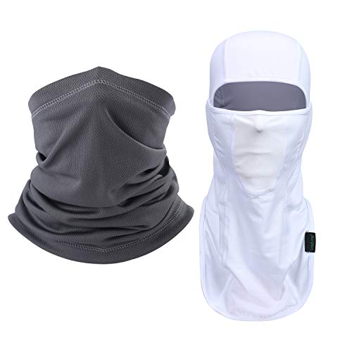 LONGLONG Summer Face Scarf Mask Balaclava - Windproof, Breathable and Thin Cycling Hiking Fishing Cool Bandana