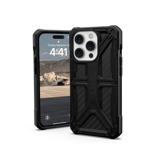UAG Monarch coque iPhone 14 Pro carbone protection antichoc