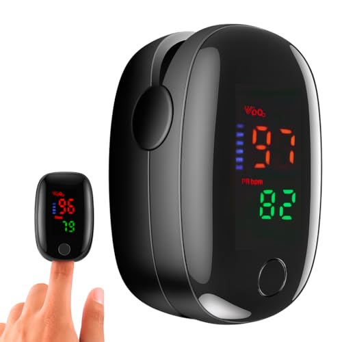 Oxímetro Digital Portátil de Alta Precisão – Mede Pulsação e Satu...