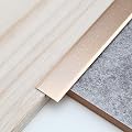 Trimold 3Pcs Aluminum T Molding Trim & Floor Transition Strips, Flat Divider Strip for Door Threshold and Joining Flooring Gaps of Laminate Planks Tile (2.9Ft x 0.8In, Matte Gold)