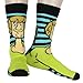 Hyp Scooby-Doo Socks Men's Scooby Character 5-Pack Knit Mid-Calf Crew Socks Shaggy Mystery Machine Shoe Size 6-12