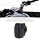 Elektronische Bluetooth-Medien Taste Fernbedienung Auto Fahrrad Motorrad Lenkrad Musik Wasserdicht Wiederauf Ladbare Fahrrad Telefon Fernbedienung für oder Android mit (Black)