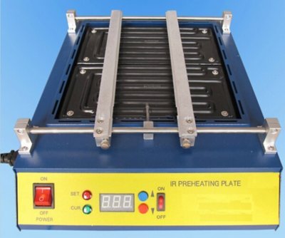 GOWE - Stazione di saldatura a infrarossi 220 V/110 V PCB - Stazione di lavoro SMD