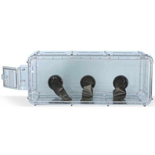 Scienceware 500403011 3 x 1 Glove Box with Air Lock Entry, 70