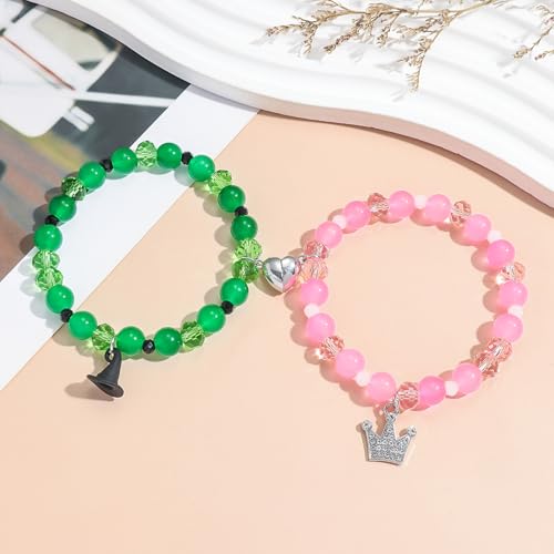 Joyline Friendship Matching Bracelets for Women Witch Crown Charm Best Friend BFF Bracelets Sister Birthday Gift Valentine's Day Jewelry Gifts2