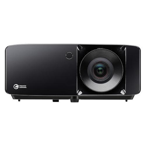 Optoma HZ41 4600-Lumen Full HD Laser DLP Home Theater and Gaming Laser Projector - Black