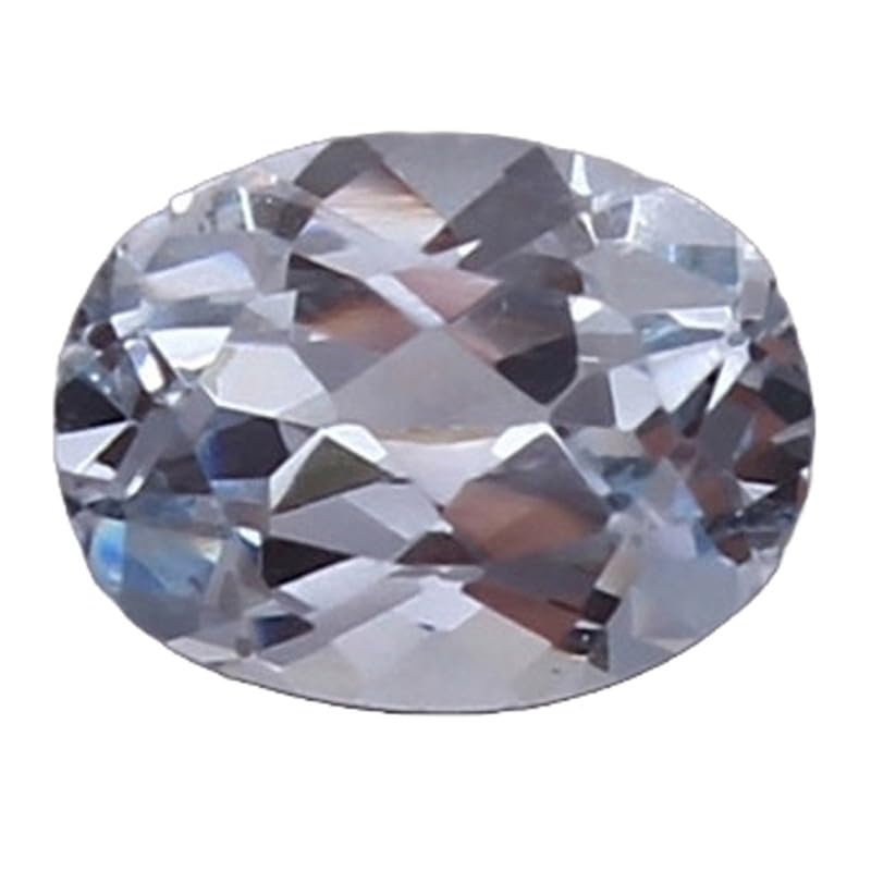 Aigue-marine naturelle pierre gemme en vrac 10x8mm pour collier et bricolage