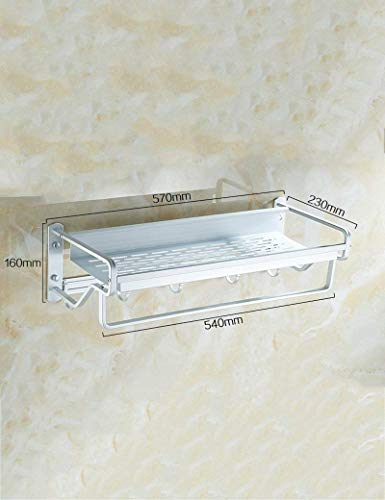 Toallero de barra de aluminio para baño y aseo de GZ
