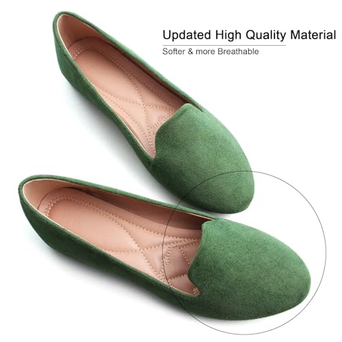 Image of SAILING LU Women Round Toe Comfortable Ballet Flats | Shoes for Women, Dressy, Slip-ons, Loafers