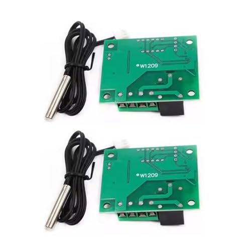 Termostatos programables de 12 V para aire acondicionado con modo de refrigeración y calefacción y diseños de interfaz fáciles de usar