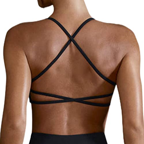 thin strappy yoga bra