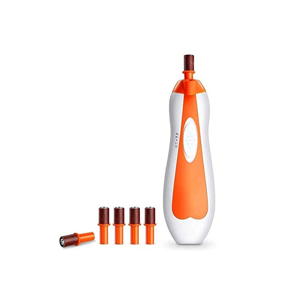 Pet Nail Grinder Papa eléctrica Trimerador Clipper Pequeño Medio Medio Perros Gatos Pequeños Animales Portátiles Patas Sin Dolor Impirt PAWAS Corte de Aseo