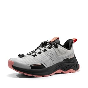 NORTIV 8 Women’s Lightweight Hiking Shoes Quick Laces Outdoors Sneakers