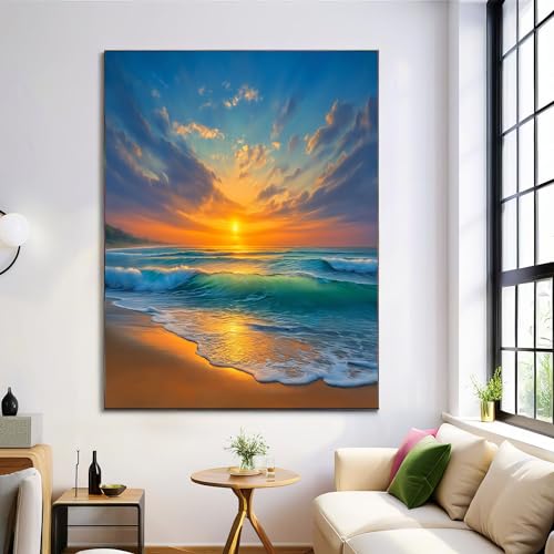 Cuadro decorativo de pared de 80x120cm para renovar salones apagados