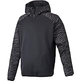 [デサント] 野球 フリース ハーフジップ バリアフリース DBX-2760B メンズ ブラック