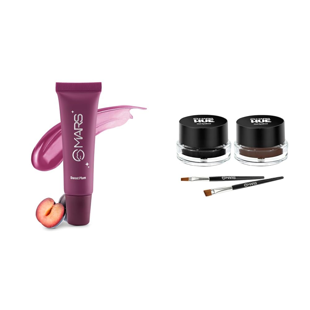 MARS Lippy Top Hydrating Lip Gel 10ml 05-SWEET PLUM MARS 2-In-1 Hue Gel Matte Eyeliner-picture-10