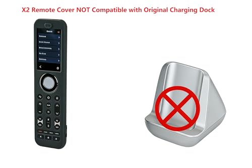 Image of LEFXMOPHY Case Cover for SofaBaton X2 Universal Remote Control Protector Sleeve - Black