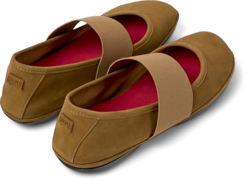 Camper Para Mujer. 21595-265 Manoletinas De Piel Right Nina MarróN (37), Plano, Ninguno, Casual - 2